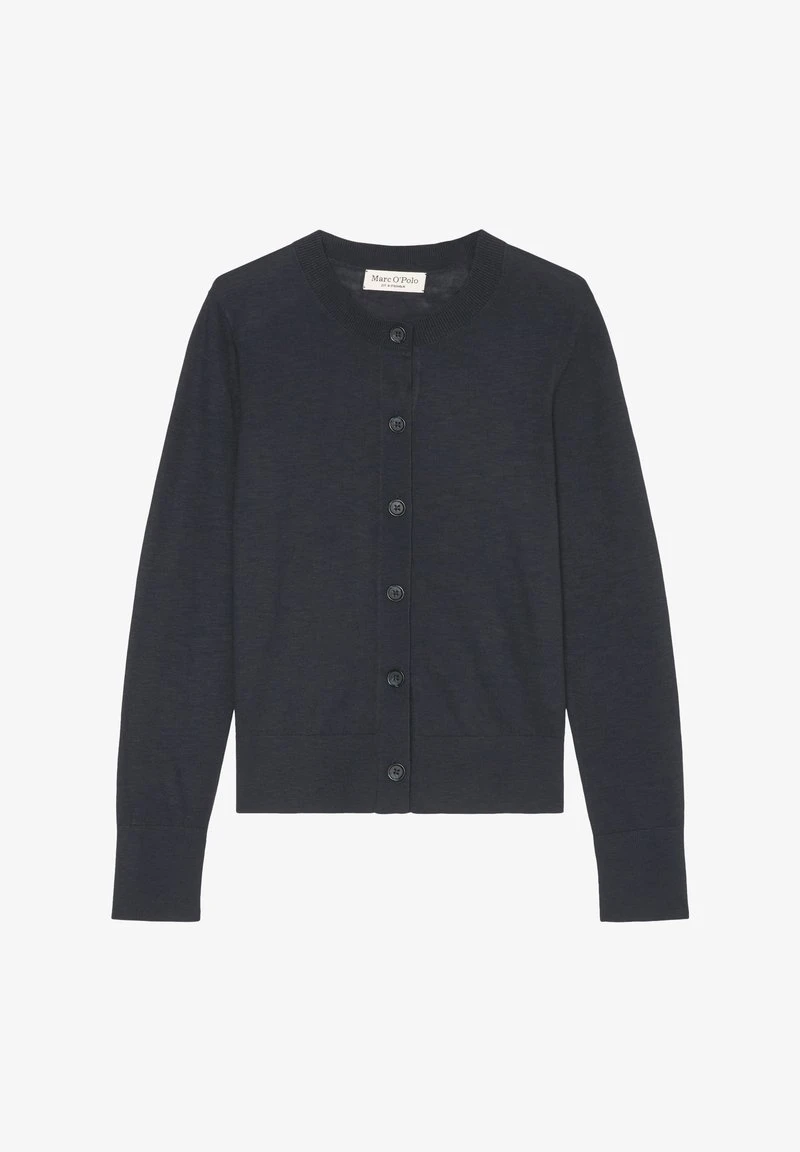 Marc O'Polo REGULAR AUS SLUB - Strickjacke - Deep Blue Sea 6 Marc O'Polo REGULAR AUS SLUB - Strickjacke - Deep Blue Sea – Bild 6