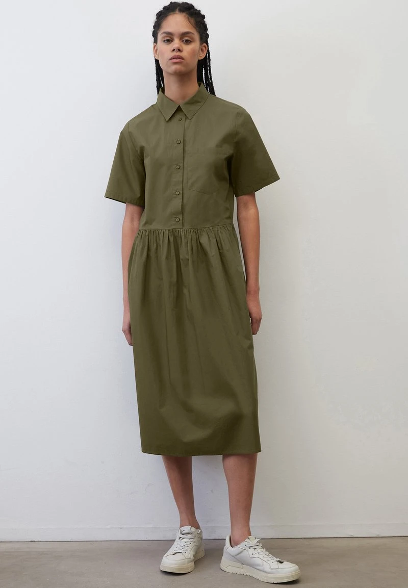 Marc O'Polo DENIM REGULAR AUS SOFT GEWEBTER BAUM - Blusenkleid - Dakota Shadow 5 Marc O'Polo DENIM REGULAR AUS SOFT GEWEBTER BAUM - Blusenkleid - Dakota Shadow – Bild 5