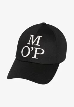 Marc O'Polo AUS HOCHWERTIGEM ORGANIC-TWILL - Cap - Black