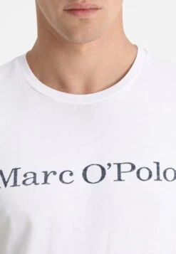 Marc O'Polo T-Shirt Print - White -Mode Familie 389a45a134a84f30a78645c03d1c8fde
