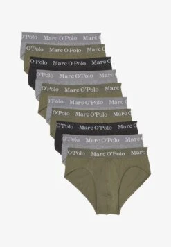 Marc O'Polo 10ER PACK - Slip - Black Beetle Grey Melange 9 Marc O'Polo 10ER PACK - Slip - Black Beetle Grey Melange -Mode Familie 389cbe2625b24d0a97dd165a1011652a