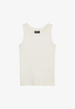 Marc O'Polo TANK SHAPED - Top - White Cotton 11 Marc O'Polo TANK SHAPED - Top - White Cotton -Mode Familie 393bd08f314e40f886a537c4b9f42191