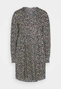 Marc O'Polo CAPSULE DRESS DEEP V-NECK FULL SKIRT VOLUME MODERN - Freizeitkleid - Multi -Mode Familie 3a348ec13efe4ee4a37b72f52b024a74