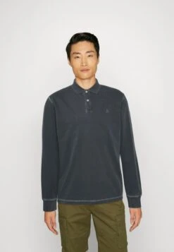 Marc O'Polo LONG SLEEVE FLATLOCK DETAILS - Poloshirt - Dark Navy 11 Marc O'Polo LONG SLEEVE FLATLOCK DETAILS - Poloshirt - Dark Navy -Mode Familie 3b08b8a309f64123a285180bf3ab0876 1