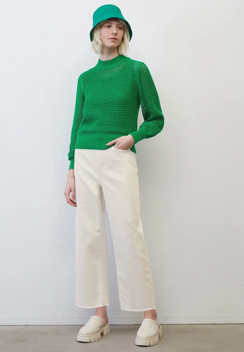 Marc O'Polo Strickpullover - Vivid Green 2 Marc O'Polo Strickpullover - Vivid Green – Bild 2