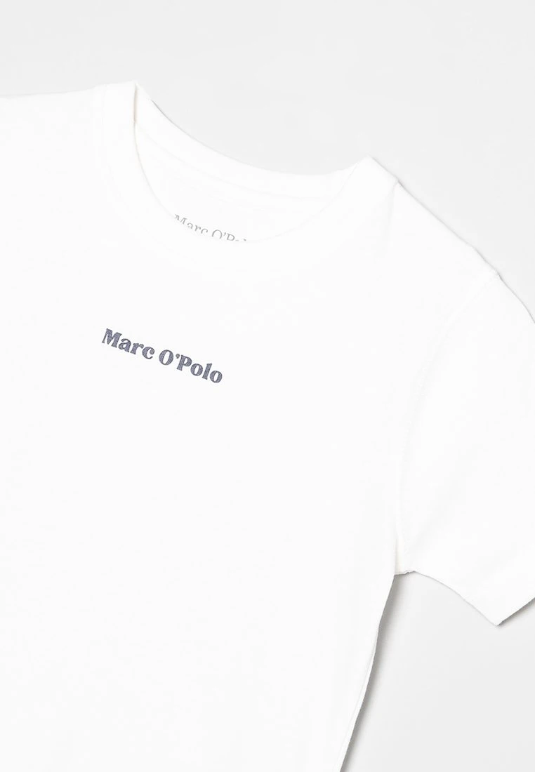 Marc O'Polo T-Shirt Print - White Cotton 3 Marc O'Polo T-Shirt Print - White Cotton – Bild 3