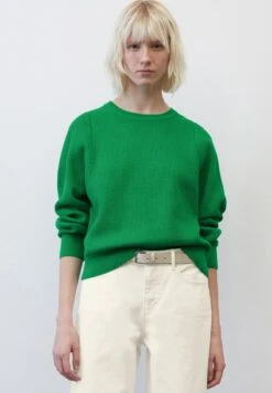Marc O'Polo RUNDHALS - Strickpullover - Vivid Green