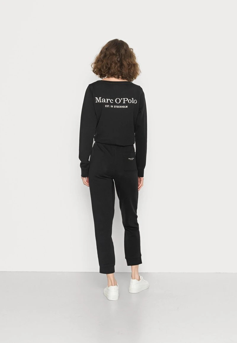 Marc O'Polo PANTS STRAIGHT FIT ELASTIC WAISTBAND - Jogginghose - Dark Navy 3 Marc O'Polo PANTS STRAIGHT FIT ELASTIC WAISTBAND - Jogginghose - Dark Navy – Bild 3