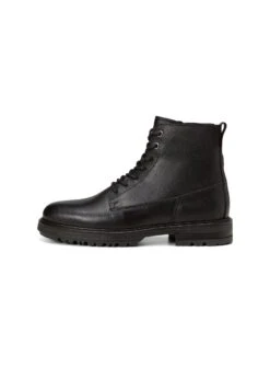 Marc O'Polo MIT INNENZIPPER - Lace-up Ankle Boots - Black