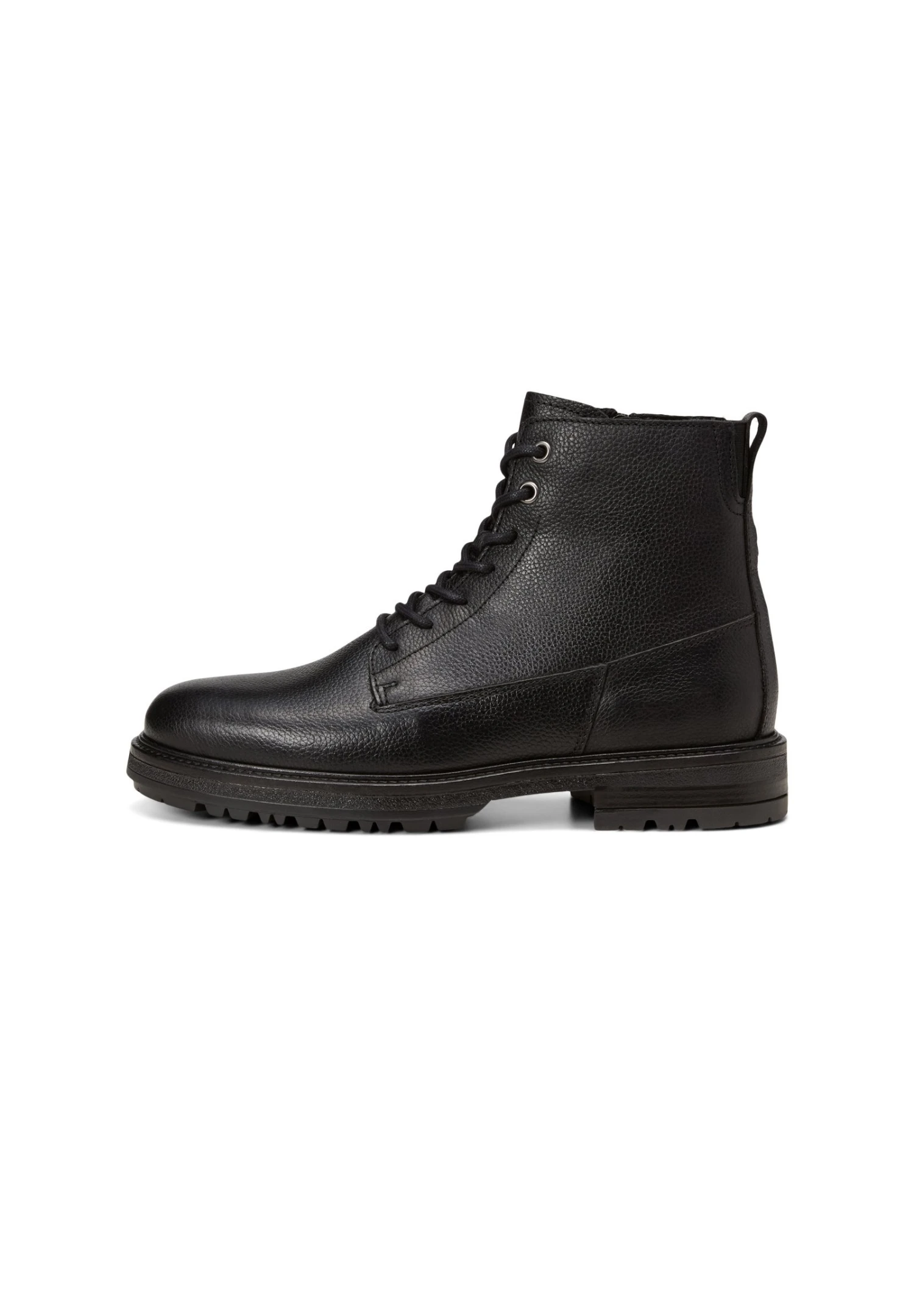 Marc O'Polo MIT INNENZIPPER - Lace-up Ankle Boots - Black 1 Marc O'Polo MIT INNENZIPPER - Lace-up Ankle Boots - Black