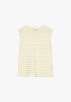 Marc O'Polo DENIM ÄRMELLOSES STREIFEN LOOSE - T-Shirt Print - Multi Buttercup -Mode Familie 3fa147208ad54cc8bce263b801de0e85