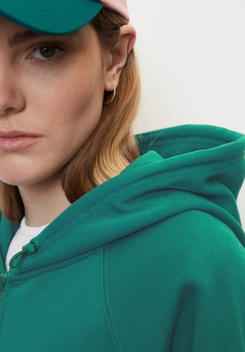 Marc O'Polo DENIM RELAXED - Sweatjacke - Green 4 Marc O'Polo DENIM RELAXED - Sweatjacke - Green – Bild 4