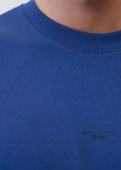 Marc O'Polo DENIM LOGO - T-Shirt Print - Blue Clay -Mode Familie 42394c5b1f6e458f935ac76a5958edde