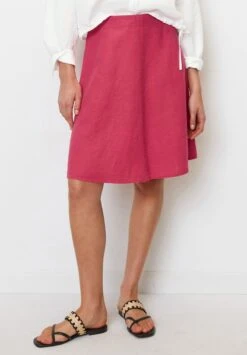 Marc O'Polo FLARED SHAPE KNEE LENGTH - A-Linien-Rock - Dahlia Pink