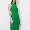 Marc O'Polo SLEEVELESS ROUND NECK - Etuikleid - Vivid Green