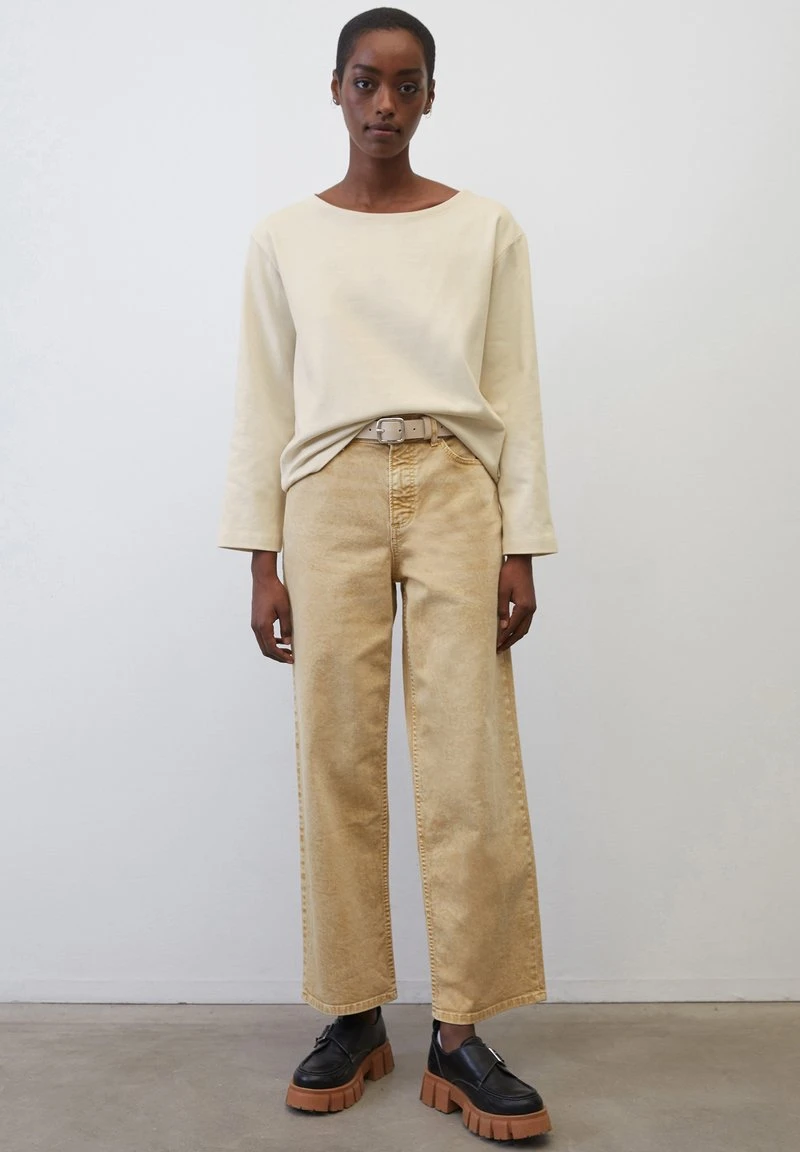 Marc O'Polo Langarmshirt - Chalky Sand 5 Marc O'Polo Langarmshirt - Chalky Sand – Bild 5