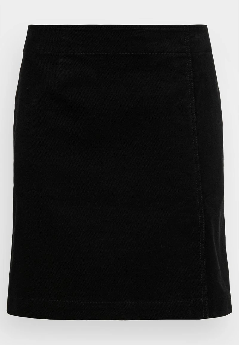 Marc O'Polo SKIRT EASY SHAPE WITH CUTLINE PLEAT DETAIL, SHORT LENGTH - A-Linien-Rock - Black 5 Marc O'Polo SKIRT EASY SHAPE WITH CUTLINE PLEAT DETAIL, SHORT LENGTH - A-Linien-Rock - Black – Bild 5