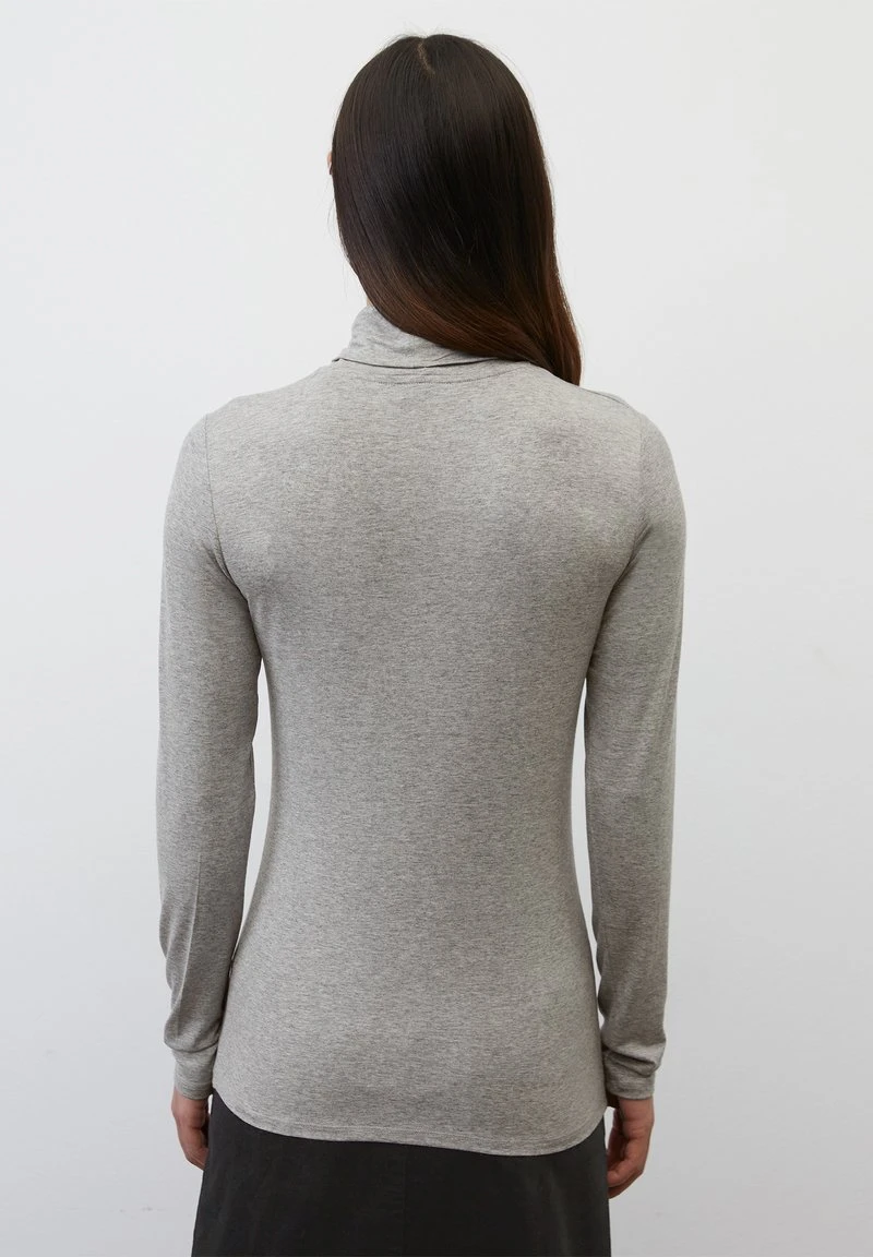 Marc O'Polo LONG SLEEVE TURTLE NECK - Langarmshirt - Shaded Grey/melange 3 Marc O'Polo LONG SLEEVE TURTLE NECK - Langarmshirt - Shaded Grey/melange – Bild 3