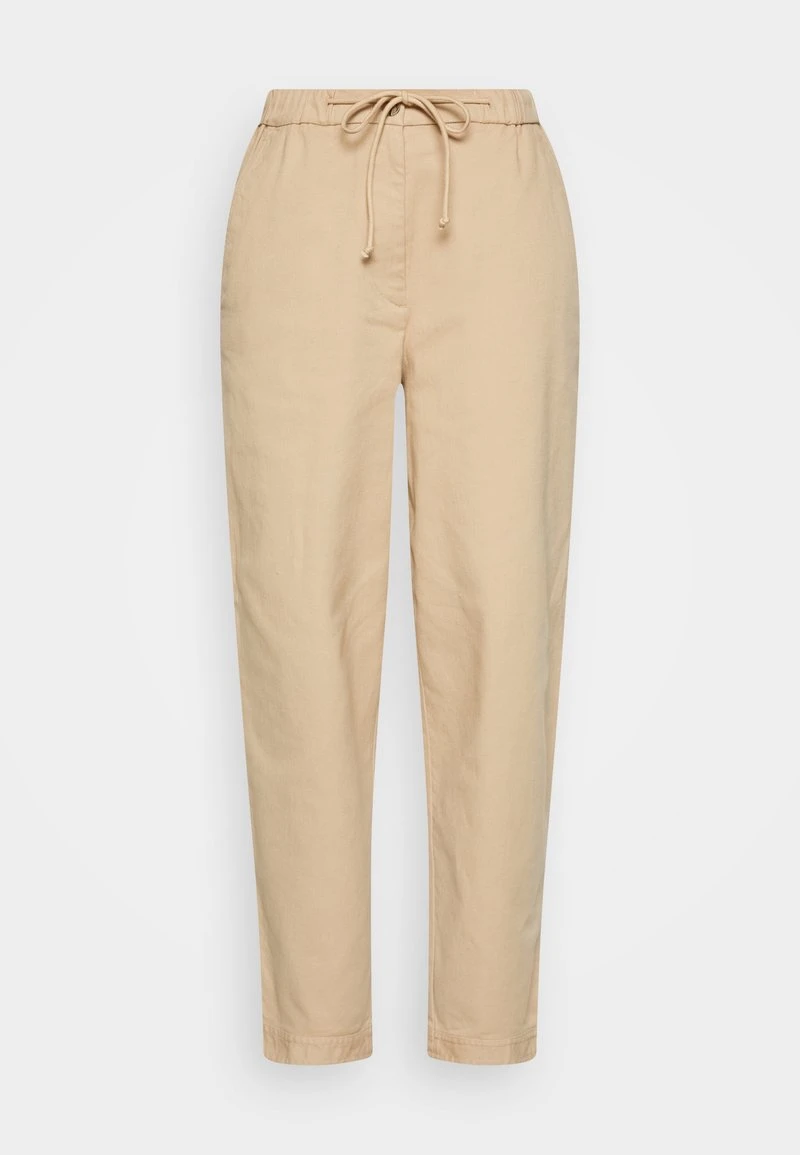 Marc O'Polo PANTS O-SHAPED LEG HIGH RISE CUFFS - Stoffhose - Frosty Sand 5 Marc O'Polo PANTS O-SHAPED LEG HIGH RISE CUFFS - Stoffhose - Frosty Sand – Bild 5