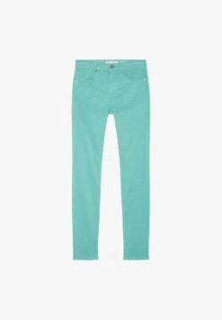 Marc O'Polo 5 POCKET HIGH WAIST SKINNY FIT REGULAR LENGTH - Stoffhose - Sea Blue