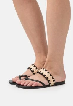 Marc O'Polo VICTORIA - Pantolette Flach - Black