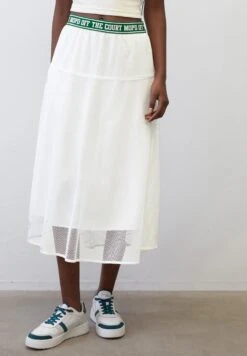 Marc O'Polo DENIM WADENLANGER MIT LOGO-GUMMI-BUND - A-Linien-Rock - Scandinavian White 8 Marc O'Polo DENIM WADENLANGER MIT LOGO-GUMMI-BUND - A-Linien-Rock - Scandinavian White -Mode Familie 48324539e06f43f6a022625a2cc981e5