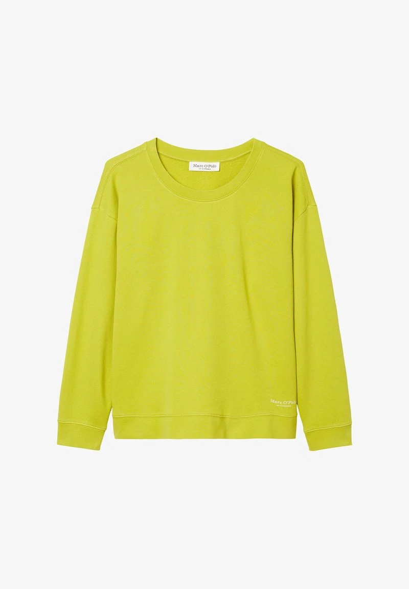 Marc O'Polo MIT SEITENNAHT SCHLITZEN - Sweatshirt - Lime Green 6 Marc O'Polo MIT SEITENNAHT SCHLITZEN - Sweatshirt - Lime Green – Bild 6