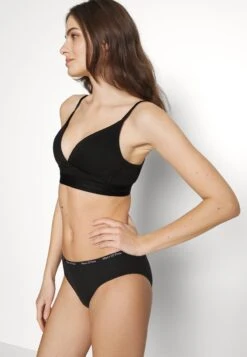 Marc O'Polo ICONIC RIB WIRELESS PADDED BRA - T-Shirt BH - Black -Mode Familie 497821813c8d419a8749396d73fd59b7