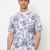 Marc O'Polo MIT FLORALEM ALLOVER-PRINT - T-Shirt Print - White