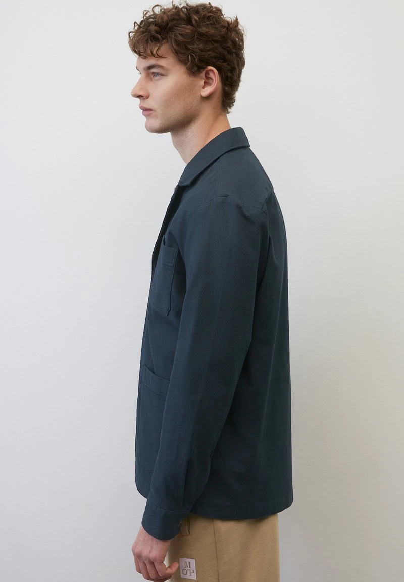 Marc O'Polo IN ROBUSTEM HIGH-GRADE-TWILL-STRETCH - Sakko - Dark Navy 5 Marc O'Polo IN ROBUSTEM HIGH-GRADE-TWILL-STRETCH - Sakko - Dark Navy – Bild 5