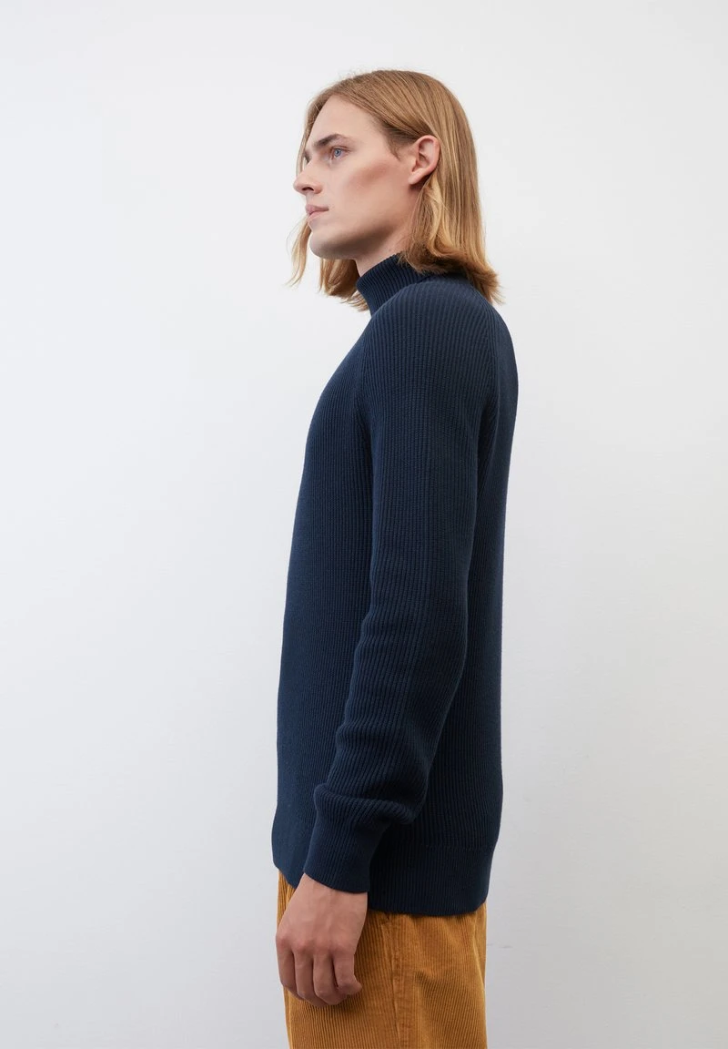 Marc O'Polo Strickpullover - Dark Navy 4 Marc O'Polo Strickpullover - Dark Navy – Bild 4