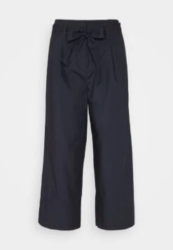 Marc O'Polo WIDE LEG HIGH RISE - Stoffhose - Deep Blue Sea -Mode Familie 4bcc468c9e344be2aed6f05a1505a301