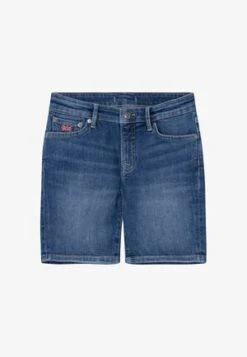 Marc O'Polo FIVEPOCKET - Jeans Shorts - Light Blue Denim -Mode Familie 4dcc1a0406484d99b92b4d228799e9fb