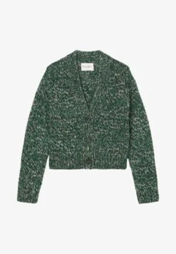 Marc O'Polo Strickjacke - Multi Shiny Emerald -Mode Familie 4eb6ae29f4a54555be51af97167a0551