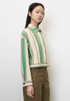 Marc O'Polo GESTREIFTE INDOOR CROPPED AUS - Leichte Jacke - Multi 9 Marc O'Polo GESTREIFTE INDOOR CROPPED AUS - Leichte Jacke - Multi -Mode Familie 4eb904d4b2fe415998dc5d1e7f6fef14