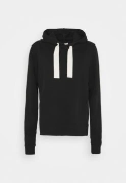 Marc O'Polo LONG SLEEVE HOODED CUFFS - Kapuzenpullover - Black