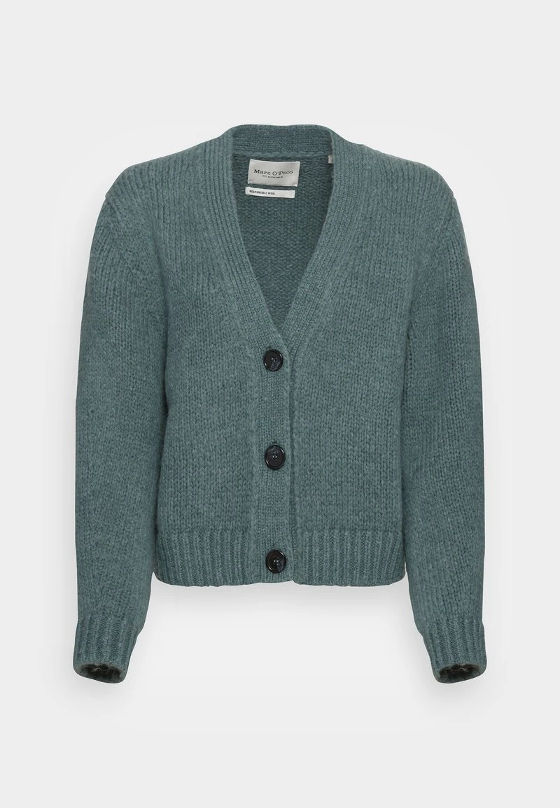 Marc O'Polo CARDIGAN LONGSLEEVE V NECK - Strickjacke - Frosty Sand 5 Marc O'Polo CARDIGAN LONGSLEEVE V NECK - Strickjacke - Frosty Sand – Bild 5