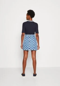 Marc O'Polo DENIM SKIRT A-SHAPED FIT HIGH WAIST - A-Linien-Rock - Multi/light Blue -Mode Familie 502458b7bbfc4789ade68a890dbc954e