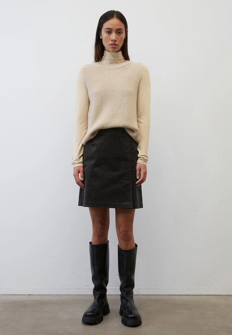 Marc O'Polo PULLUNDER SLEEVELES ROUND NECK - Strickpullover - Frosty Sand Melange 5 Marc O'Polo PULLUNDER SLEEVELES ROUND NECK - Strickpullover - Frosty Sand Melange – Bild 5