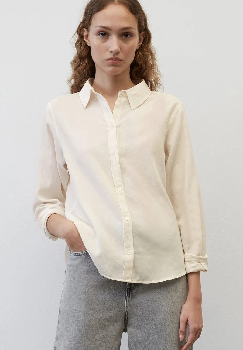 Marc O'Polo SLIM-FIT - Hemdbluse - White Cotton 6 Marc O'Polo SLIM-FIT - Hemdbluse - White Cotton – Bild 6