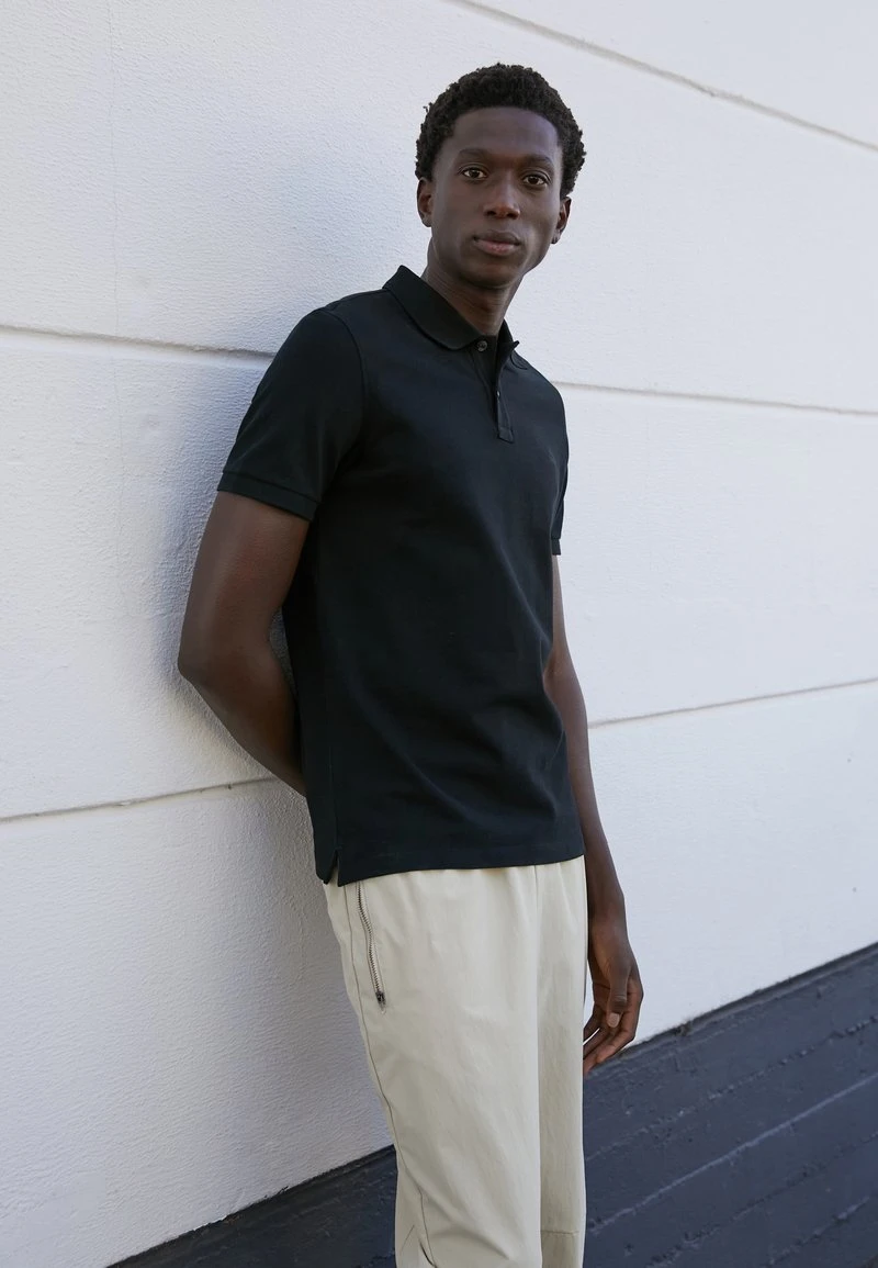 Marc O'Polo SHORT SLEEVE - Poloshirt - Black 1 Marc O'Polo SHORT SLEEVE - Poloshirt - Black