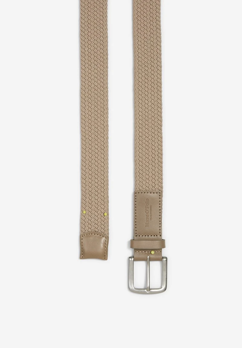 Marc O'Polo MIT ECHTLEDER-DETAILS - Flechtgürtel - Soft Mocca 2 Marc O'Polo MIT ECHTLEDER-DETAILS - Flechtgürtel - Soft Mocca – Bild 2