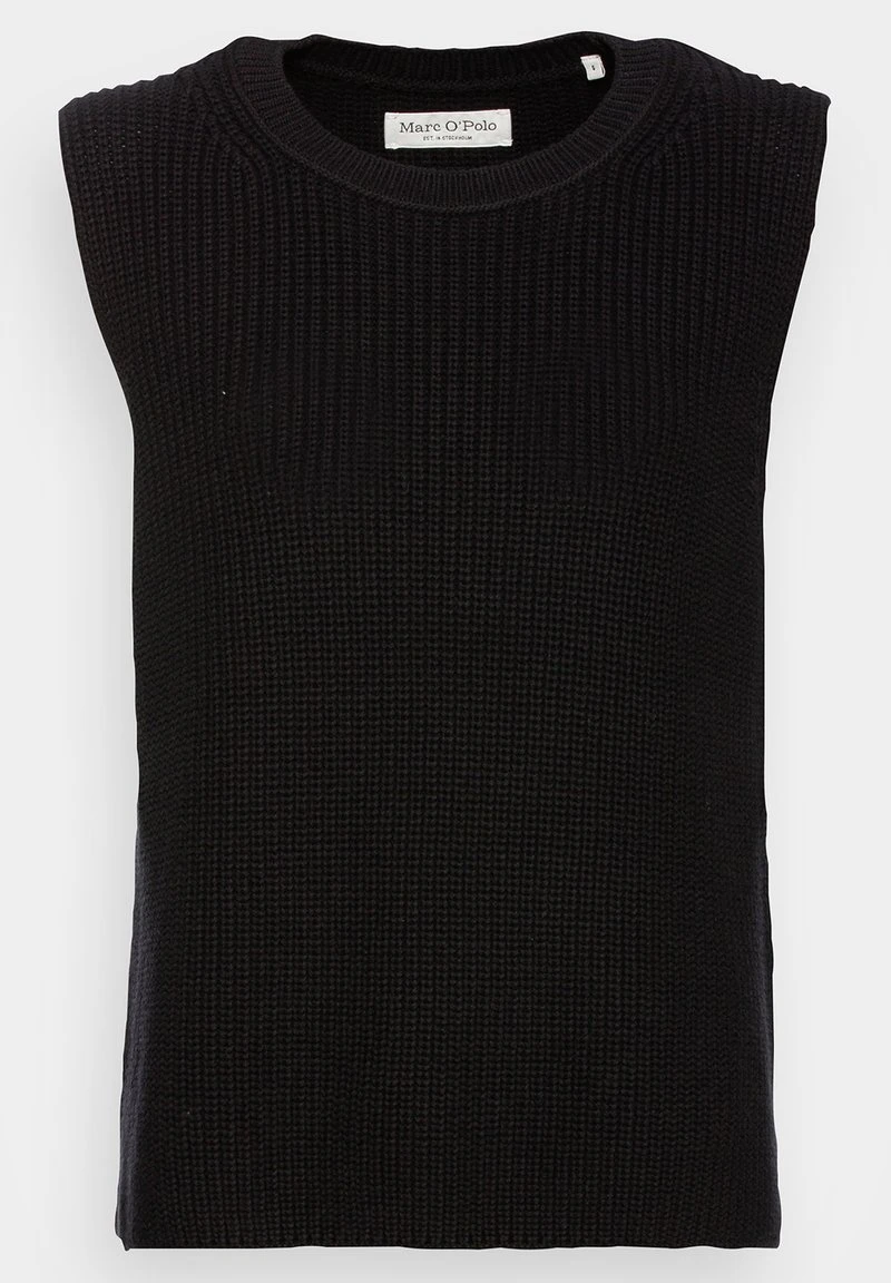 Marc O'Polo PULLUNDER SLEEVELES ROUND NECK - Strickpullover - Black 6 Marc O'Polo PULLUNDER SLEEVELES ROUND NECK - Strickpullover - Black – Bild 6
