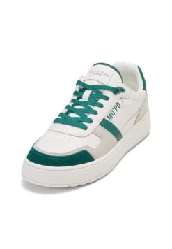 Marc O'Polo MIT FARBAKZENTEN - Sneaker Low - Offwhite Blue -Mode Familie 54ea15b8b1de4be69e3b3496940ac1be