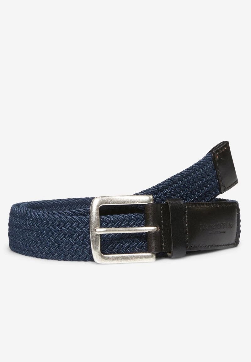 Marc O'Polo Flechtgürtel - Night Blue 3 Marc O'Polo Flechtgürtel - Night Blue – Bild 3