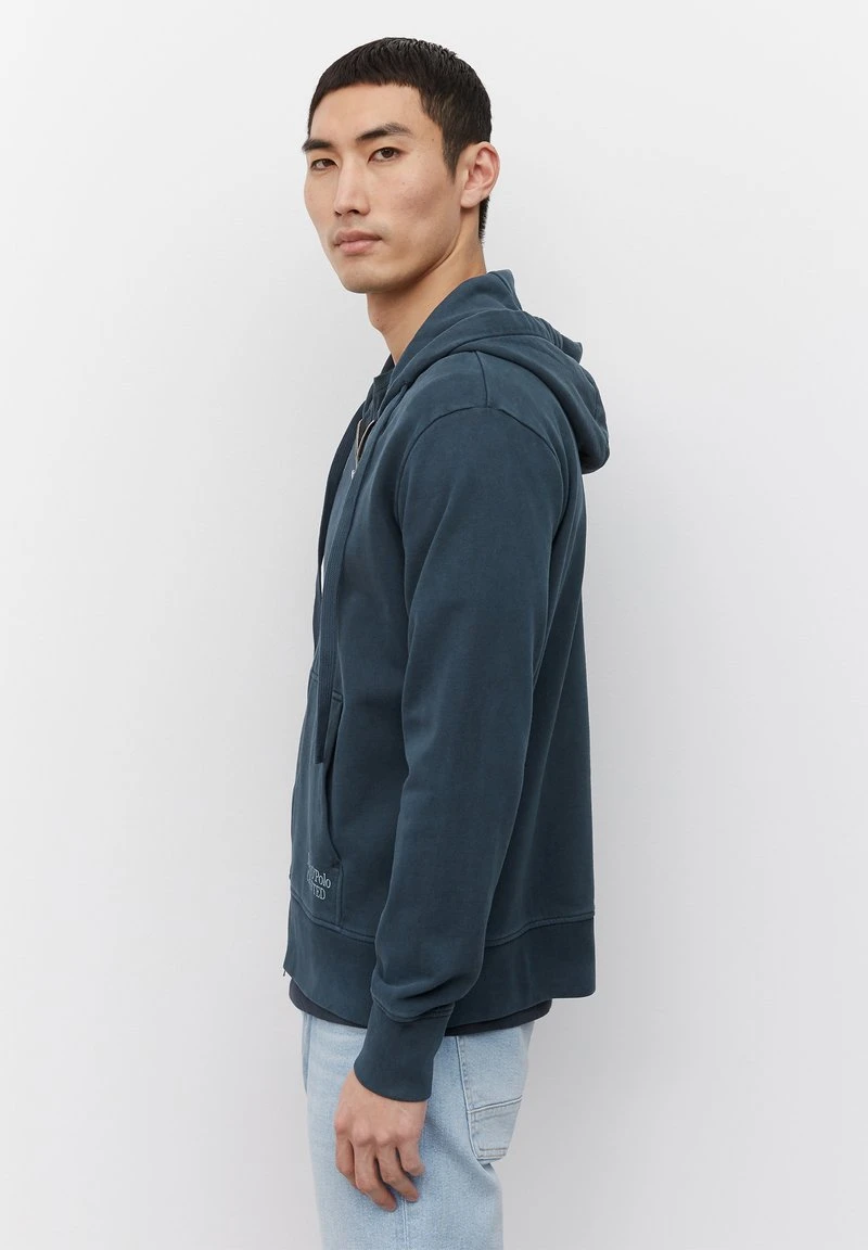 Marc O'Polo ARTWORK - Sweatjacke - Dark Navy 4 Marc O'Polo ARTWORK - Sweatjacke - Dark Navy – Bild 4