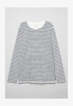 Marc O'Polo MODERN LONGSLEEVE - Langarmshirt - Mid Blue -Mode Familie 5720d03929e049b9b8bbbd9ccd15314d