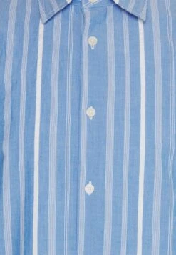 Marc O'Polo KENT COLLAR LONG SLEEVES SLITS AT SIDESEAMS - Businesshemd - Multi/azur Blue -Mode Familie 5830874016ae4af7baca852480f728b5