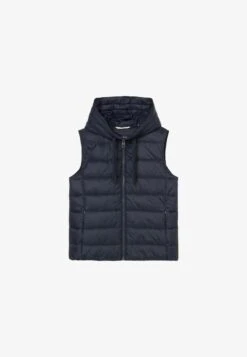 Marc O'Polo RECYCLED, FIXED, ZIP POCKETS, DRAWSTRING - Weste - Deep Blue Sea 11 Marc O'Polo RECYCLED, FIXED, ZIP POCKETS, DRAWSTRING - Weste - Deep Blue Sea -Mode Familie 5942cf9b9721449797bfed04d665001d