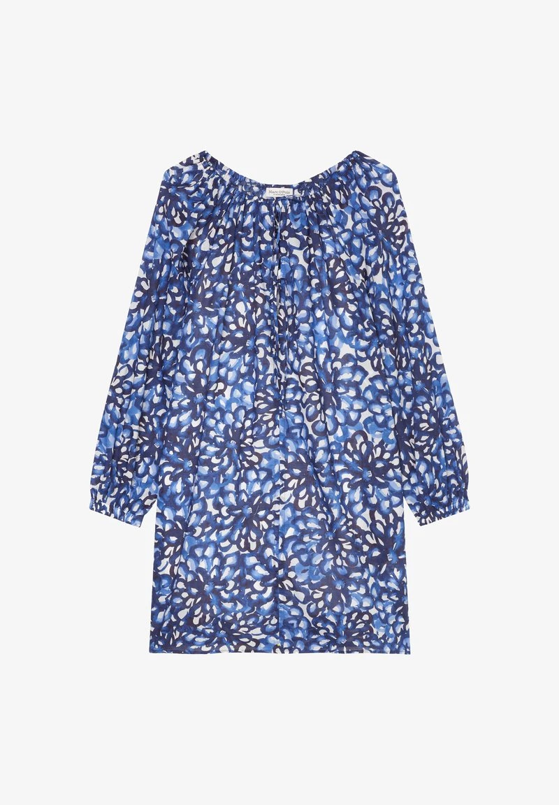 Marc O'Polo KURZES PRINT-BLUMEN AUS CRISPY-VOILE - Freizeitkleid - Multi Indigo 6 Marc O'Polo KURZES PRINT-BLUMEN AUS CRISPY-VOILE - Freizeitkleid - Multi Indigo – Bild 6
